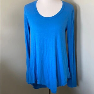 {Anthropologie} Left of Center Hi-Lo Top Like New